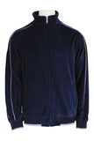 navy blue, mens, velour, tracksuit, custom embroidery, rhinestones, sweatsuit, jumpsuit, sweatshirt, sweat pants, track pants, track jacket