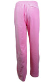 pink, mens, velour, track pants, sweat pants, tracksuit, custom embroidery, rhinestones, sweatsuit