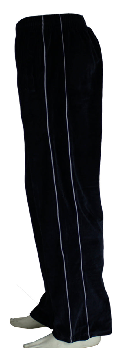 OVO Monogram Velour Track Pant Black Men's - SS22 - US