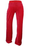 Red Hottie Velour Lounge Pants