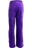 Youth Purple Velour Pants
