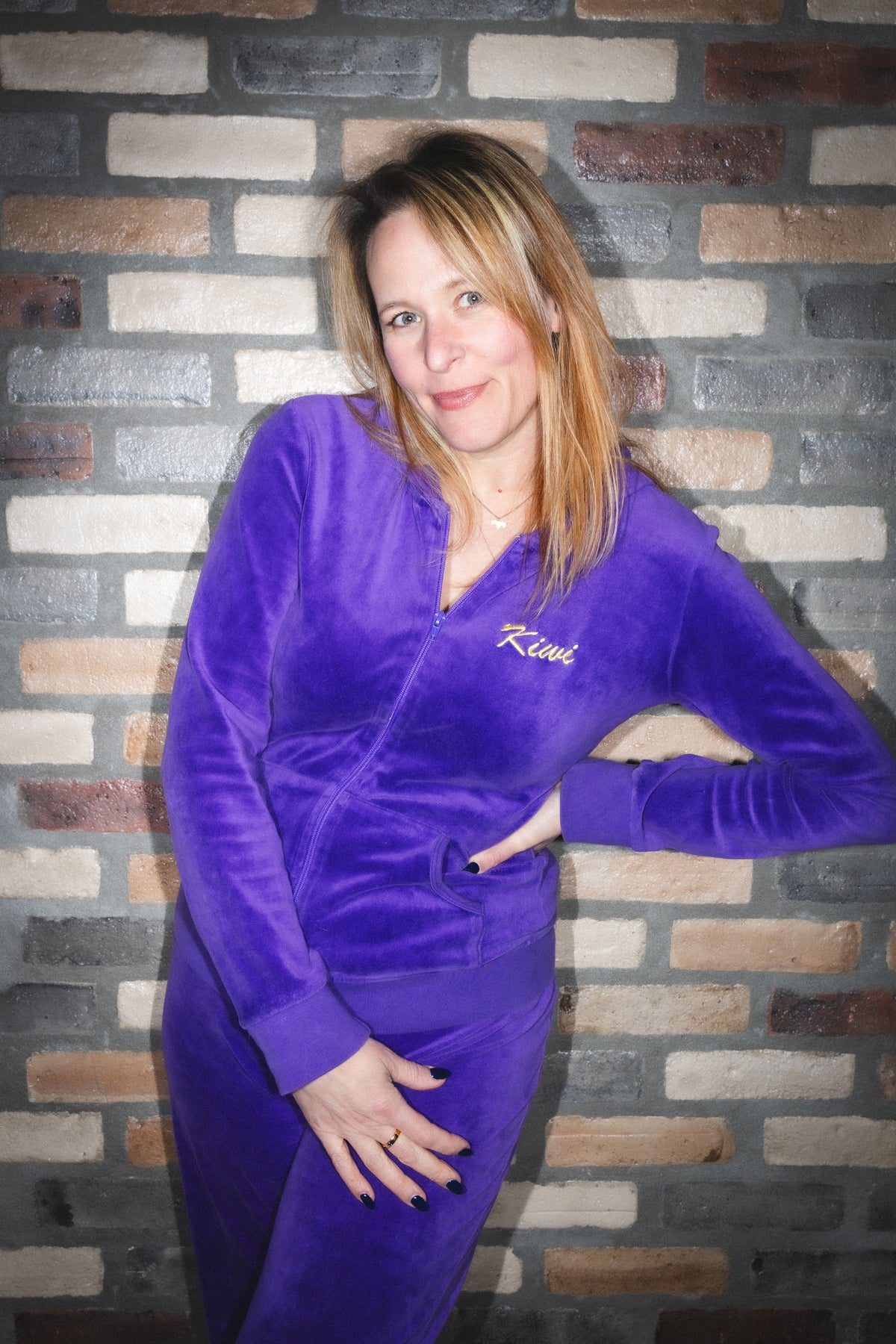 Purple Passion Zip Hoodie