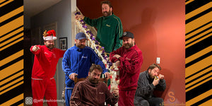 Jeffpaulcomedy, tracksuit, sweatsuit, sweatsedo, velour