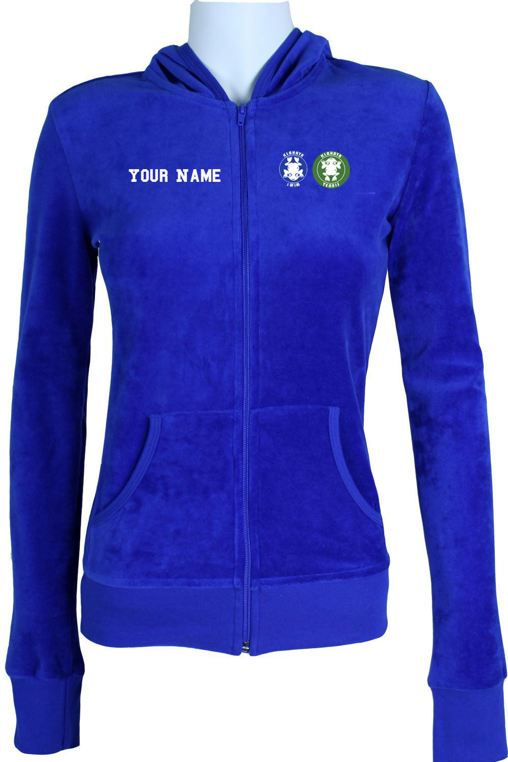 KLAHAYA Womens Zip Hoodie