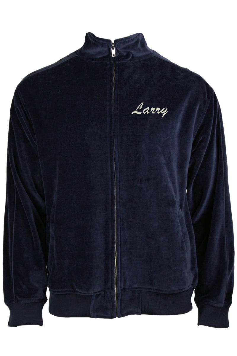 mens velour tracksuit, custom embroidery, sweatsuit, maserati, sweat pants, navy blue