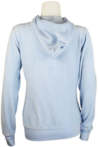 Sky's the Limit Velour Zip Hoodie