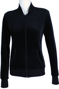 Carmela Velour Zip Hoodie