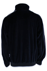 black, mens, velour, tracksuit, custom embroidery, rhinestones, sweatsuit, jumpsuit, sweatshirt, sweat pants, track pants, track jacket