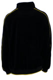black with yellow trim, steelers, pittsburg, penguins, beeliners, mens, velour, tracksuit, custom embroidery, rhinestones, sweatsuit, jumpsuit, sweatshirt, sweat pants, track pants, track jacket mens, sweatshirt, sweatpants, jumpsuit, sweatsedo
