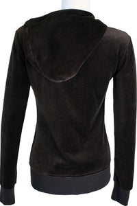 Coffee Brown Zip Hoodie