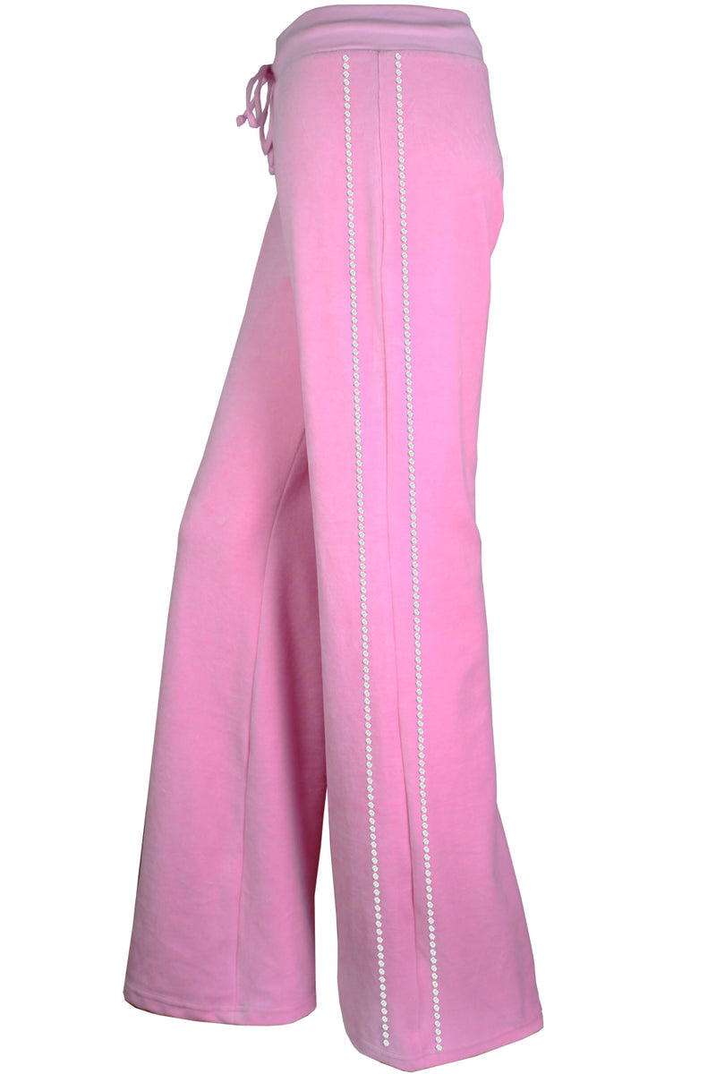 Bubblegum Velour Lounge Pants