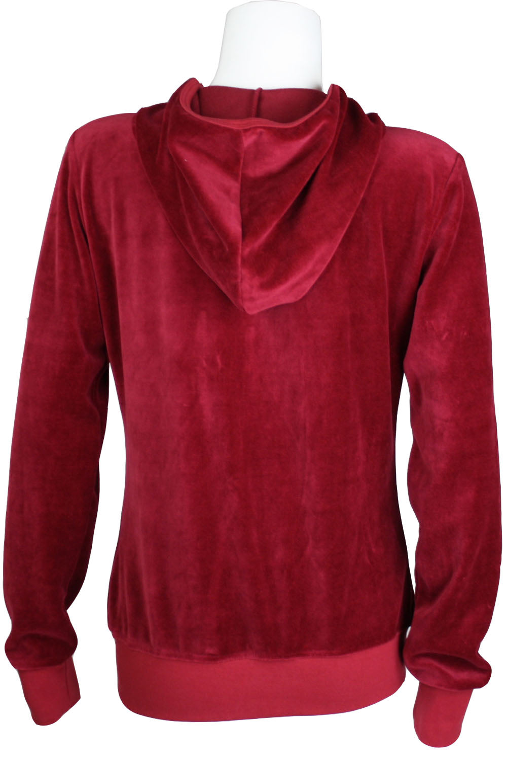 Red velvet hot sale hoodie mens