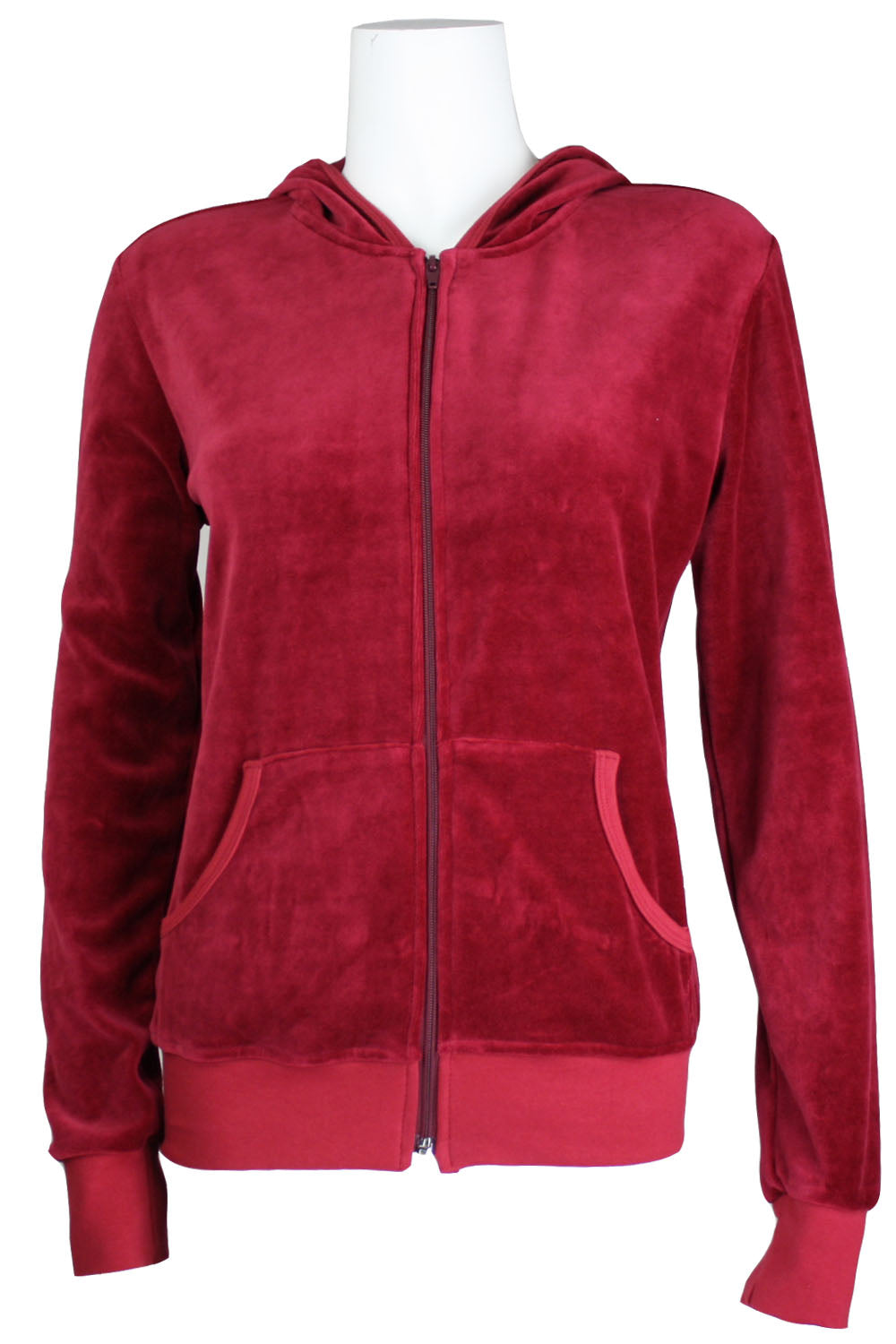 Pinot Velour Zip Hoodie