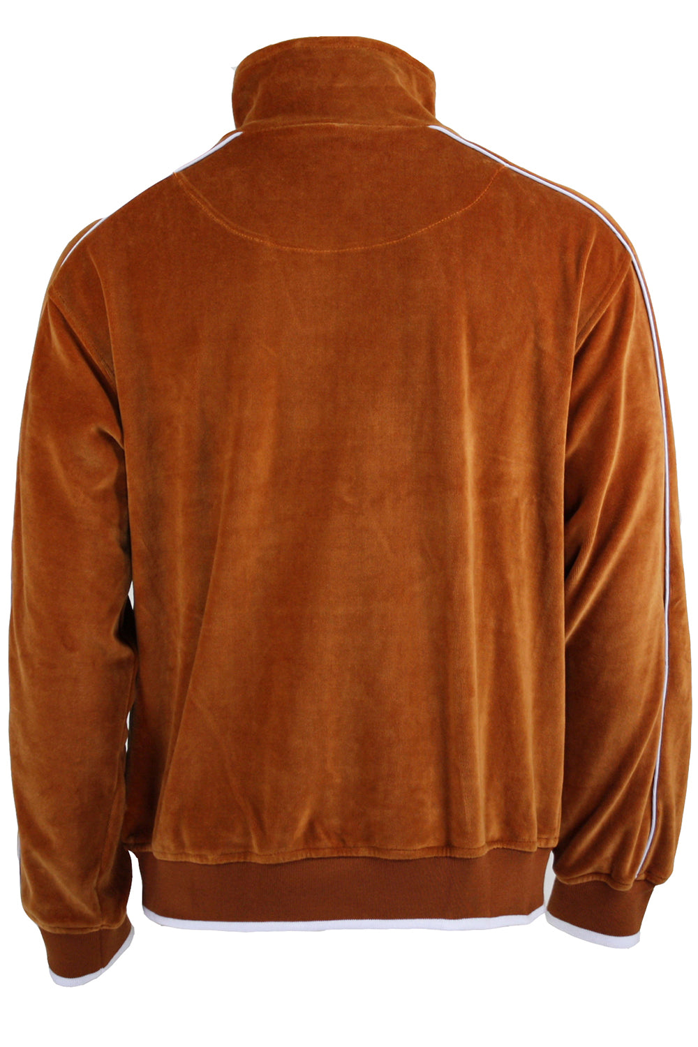 burnt orange, mens, velour, tracksuit, custom embroidery, rhinestones, sweatsuit, jumpsuit, sweatshirt, sweat pants, track pants, track jacket, hook em horns, ut, university of texas, vols