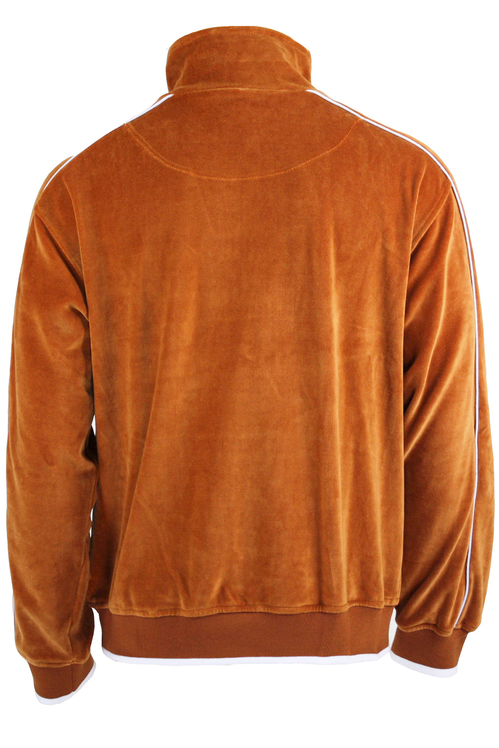 burnt orange, mens, velour, tracksuit, custom embroidery, rhinestones, sweatsuit, jumpsuit, sweatshirt, sweat pants, track pants, track jacket, hook em horns, ut, university of texas, vols