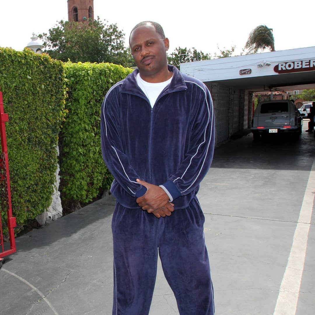 Mens Velour Tracksuit Sweatsuit Sweatsedo - Main Image