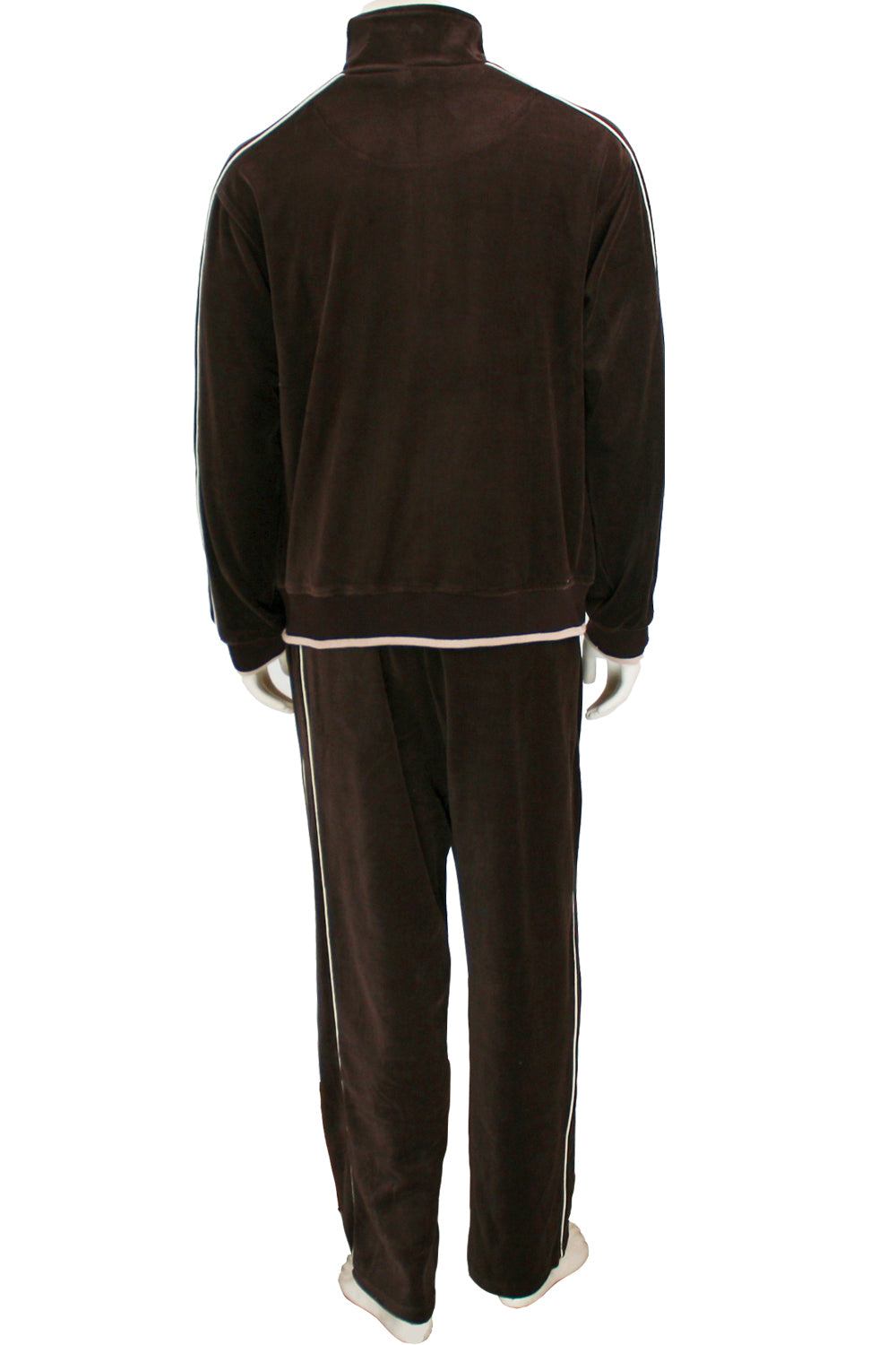 Mens velour sweatsuit top