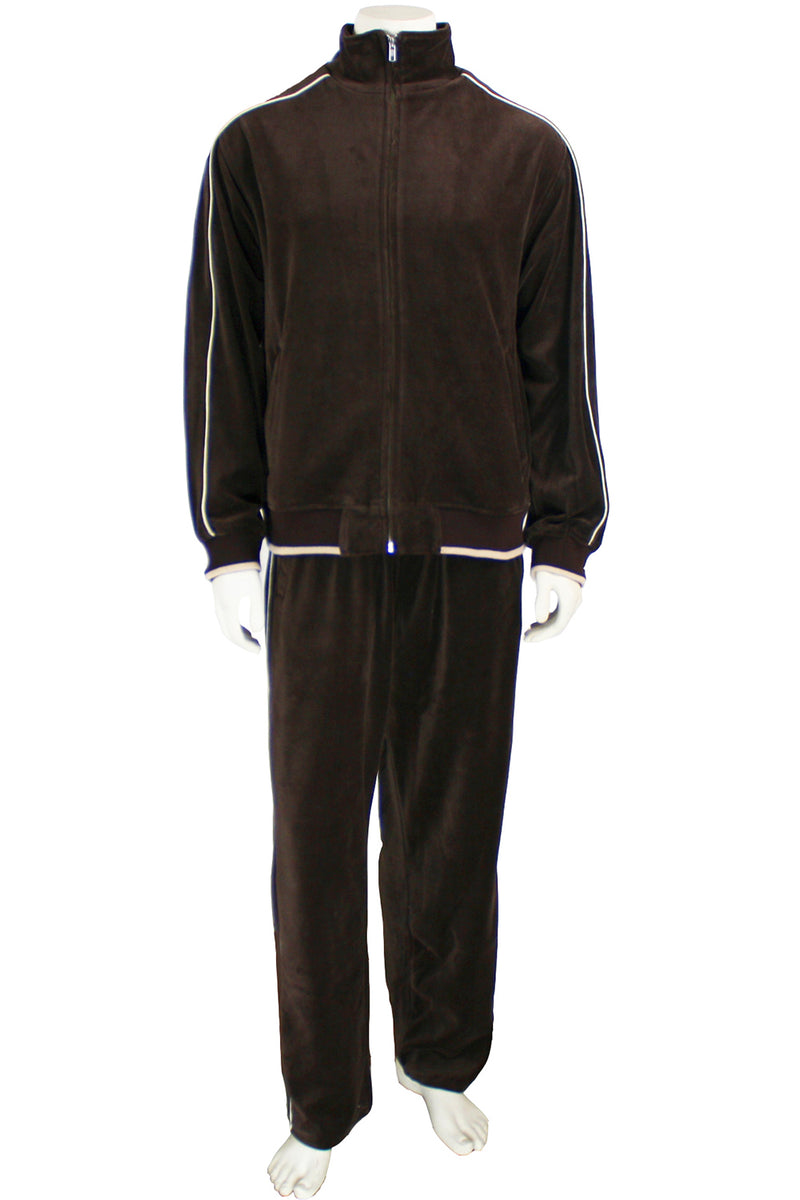 brown, mens, velour, tracksuit, custom embroidery, rhinestones, sweatsuit, jumpsuit, sweatshirt, sweat pants, track pants, track jacket mens, sweatshirt, sweatpants, jumpsuit