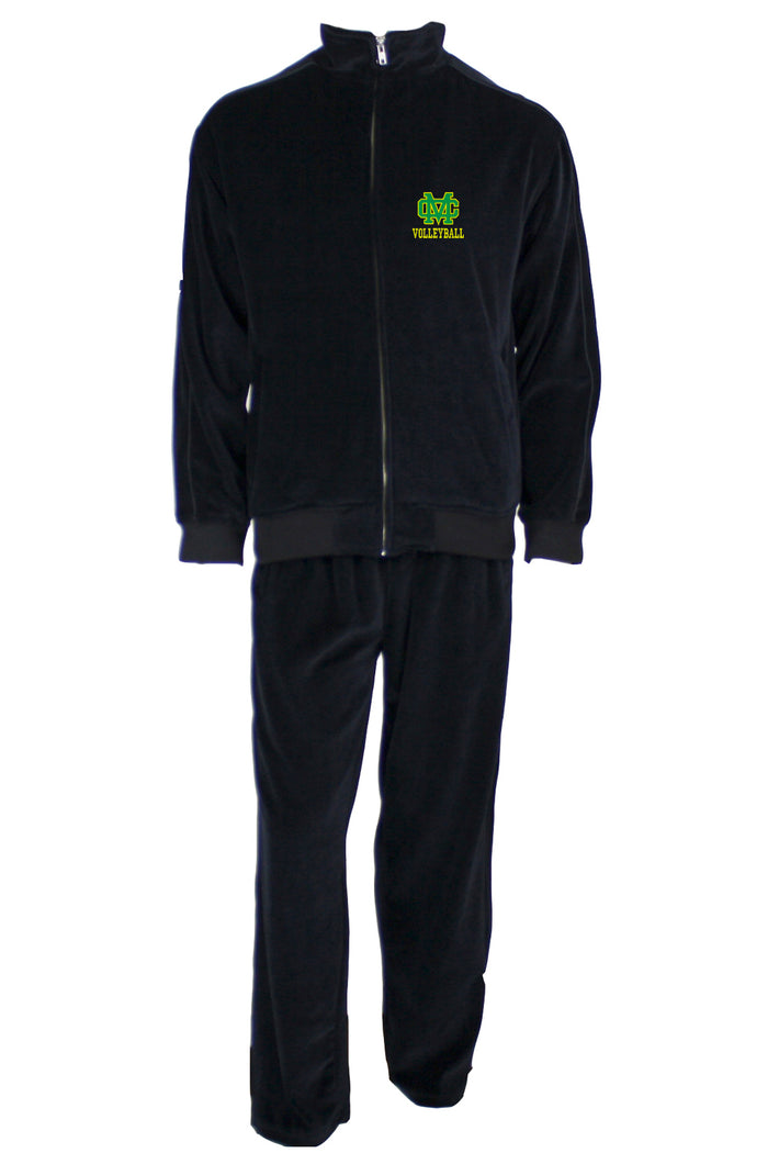 Black Mira Costa Volleyball Mens Sweatsedo