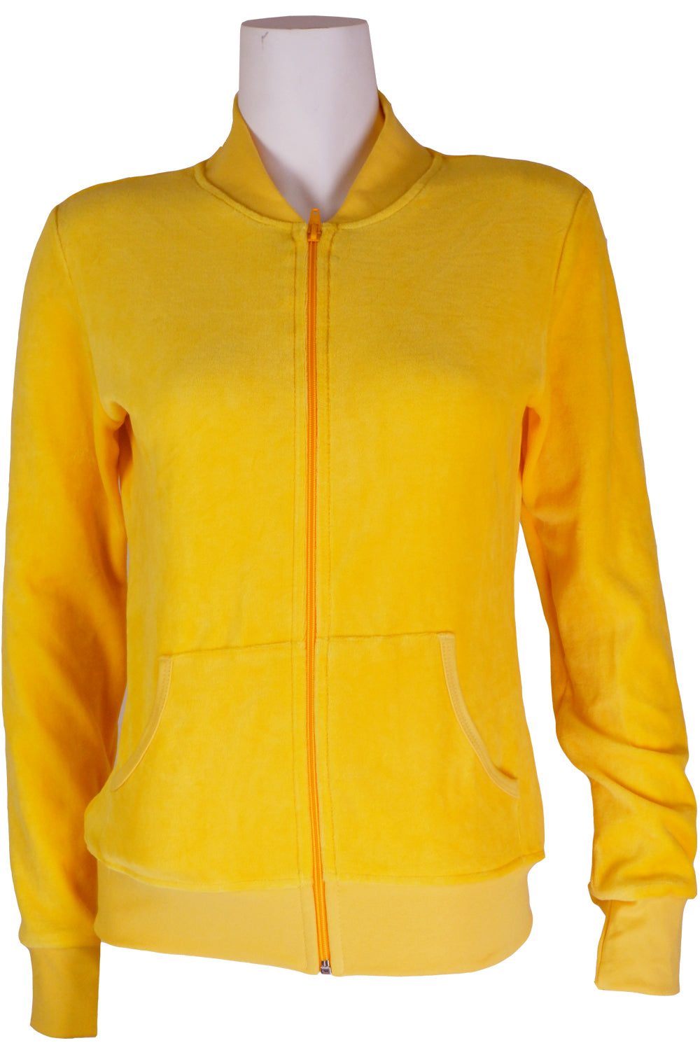 Jackpot Velour Zip Collar Jacket