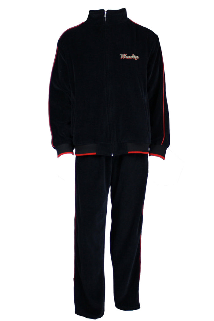 345th Bomb squadron black velour tracksuit, mens, sweatsuit, custom embroidery, Navy pilot, air force pilot, sweatsedo