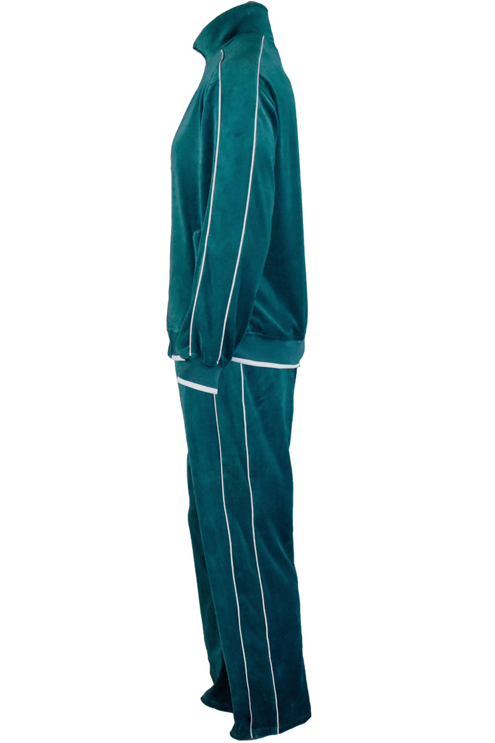 Skipper Teal | Velour Tracksuit | Sweatsedo