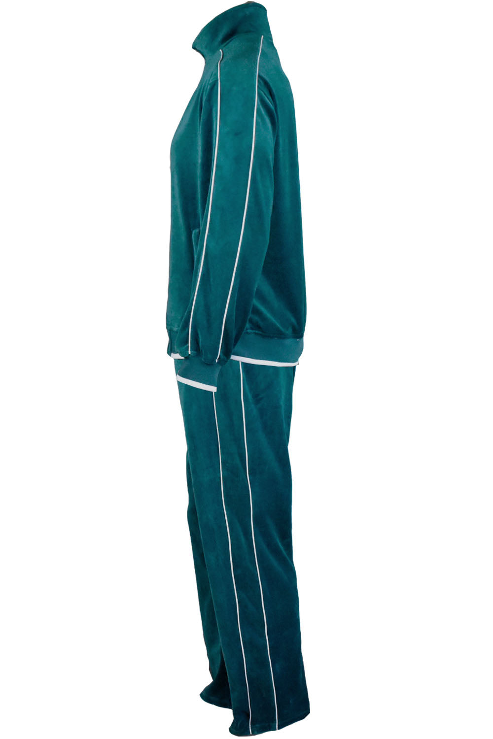 Skipper Teal Velour Tracksuit Sweatsedo