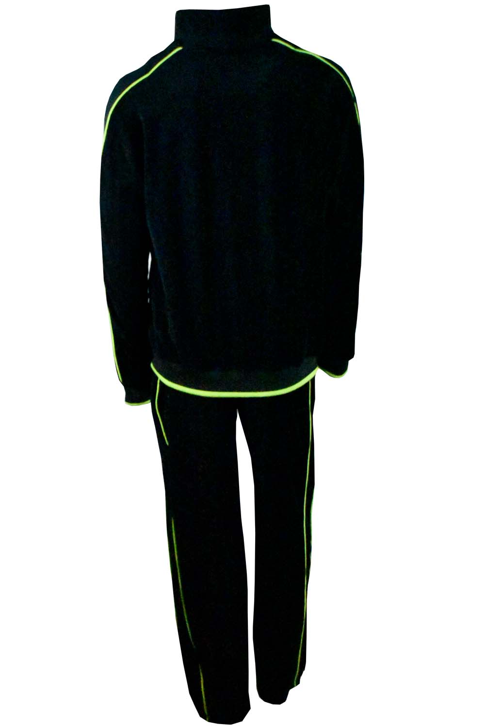 Lime green sweat suit online