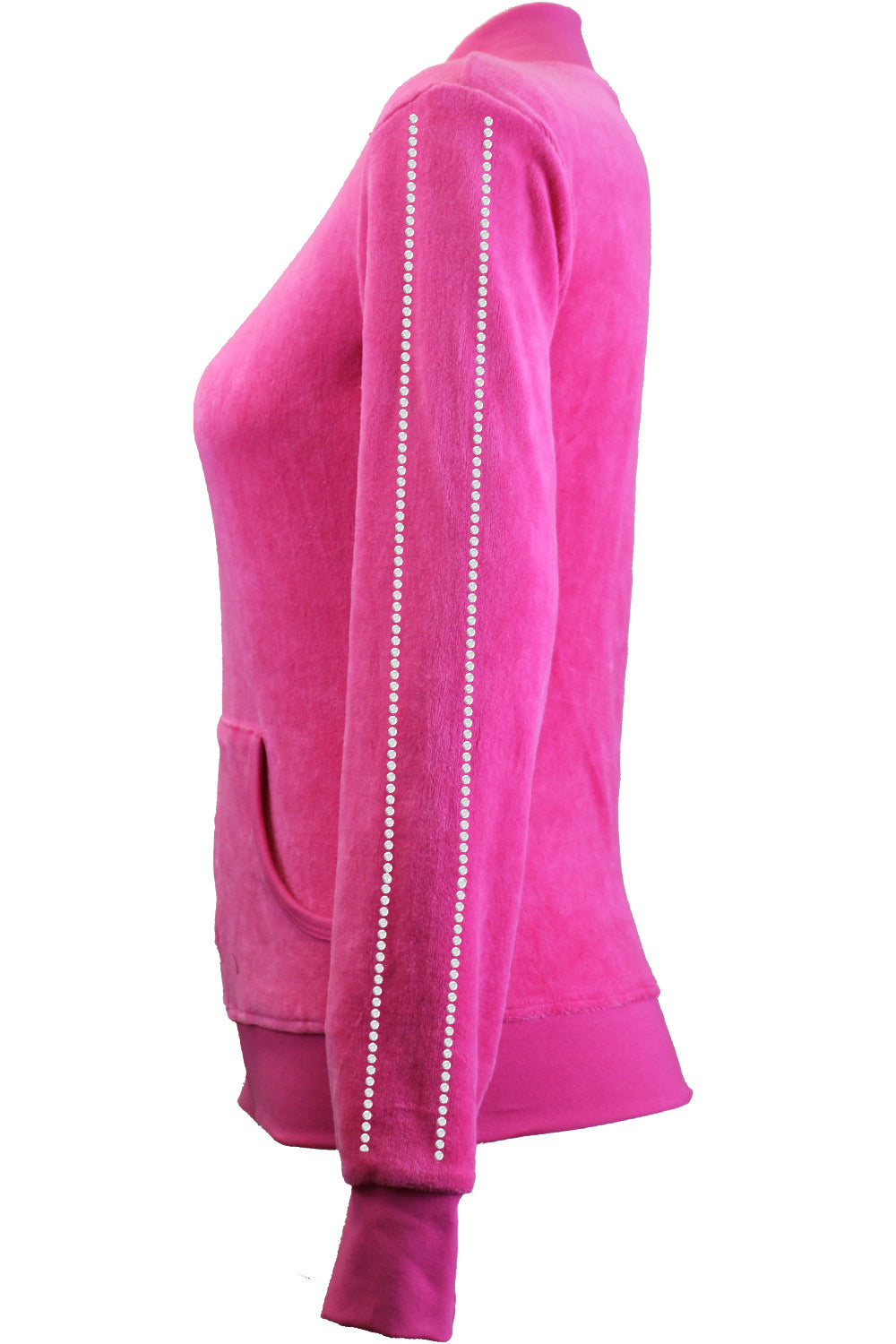 Hotspot Velour Zip Collar Jacket