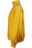 gold, dark yellow, mens, velour, tracksuit, custom embroidery, rhinestones, sweatsuit, jumpsuit, sweatshirt, sweat pants, track pants, track jacket