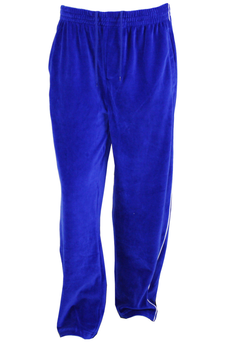 royal blue, mens, velour, tracksuit, custom embroidery, rhinestones, sweatsuit, jumpsuit, sweatshirt, sweat pants, track pants, track jacket