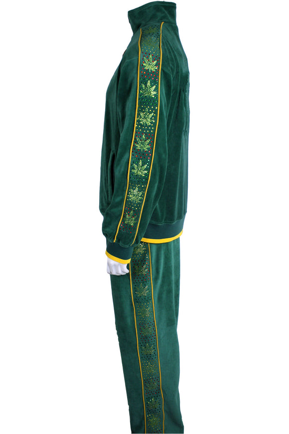 ChoiceApparel Mens Velour Tracksuit with Zippered Pockets at  Men’s  Clothing store