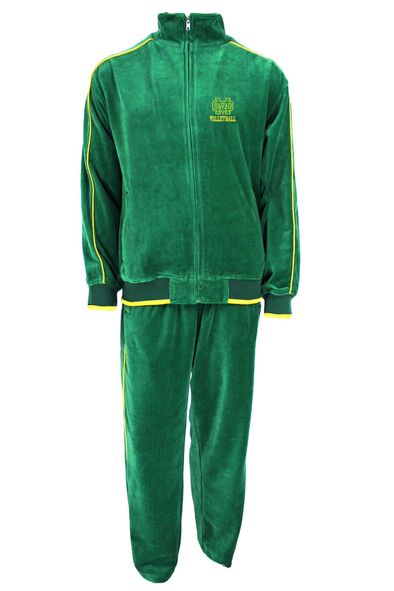Mira Costa Volleyball Mens Sweatsedo Green