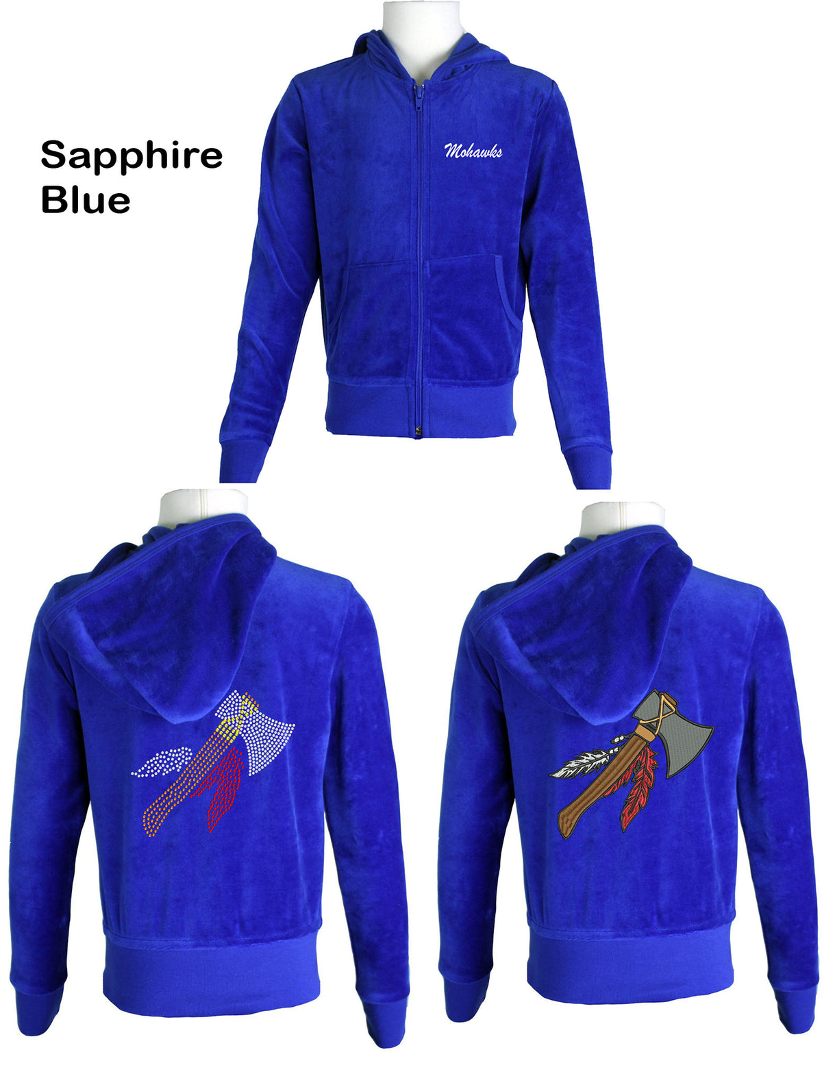 Mohawks Youth Suit Royal Blue