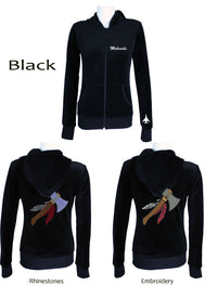 Mohawks Womens Suit Black