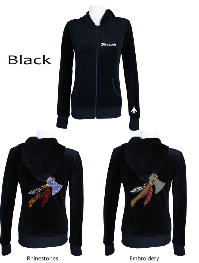 Mohawks Womens Suit Black