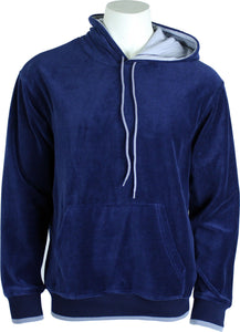 Navy Blue Hooded Sweatshirt