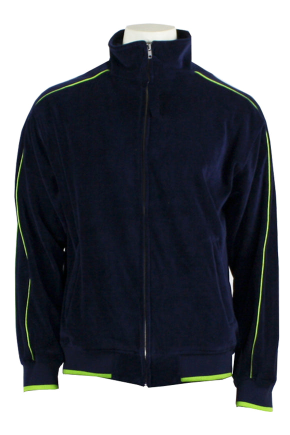 Cisco Navy Blue Velour Jacket