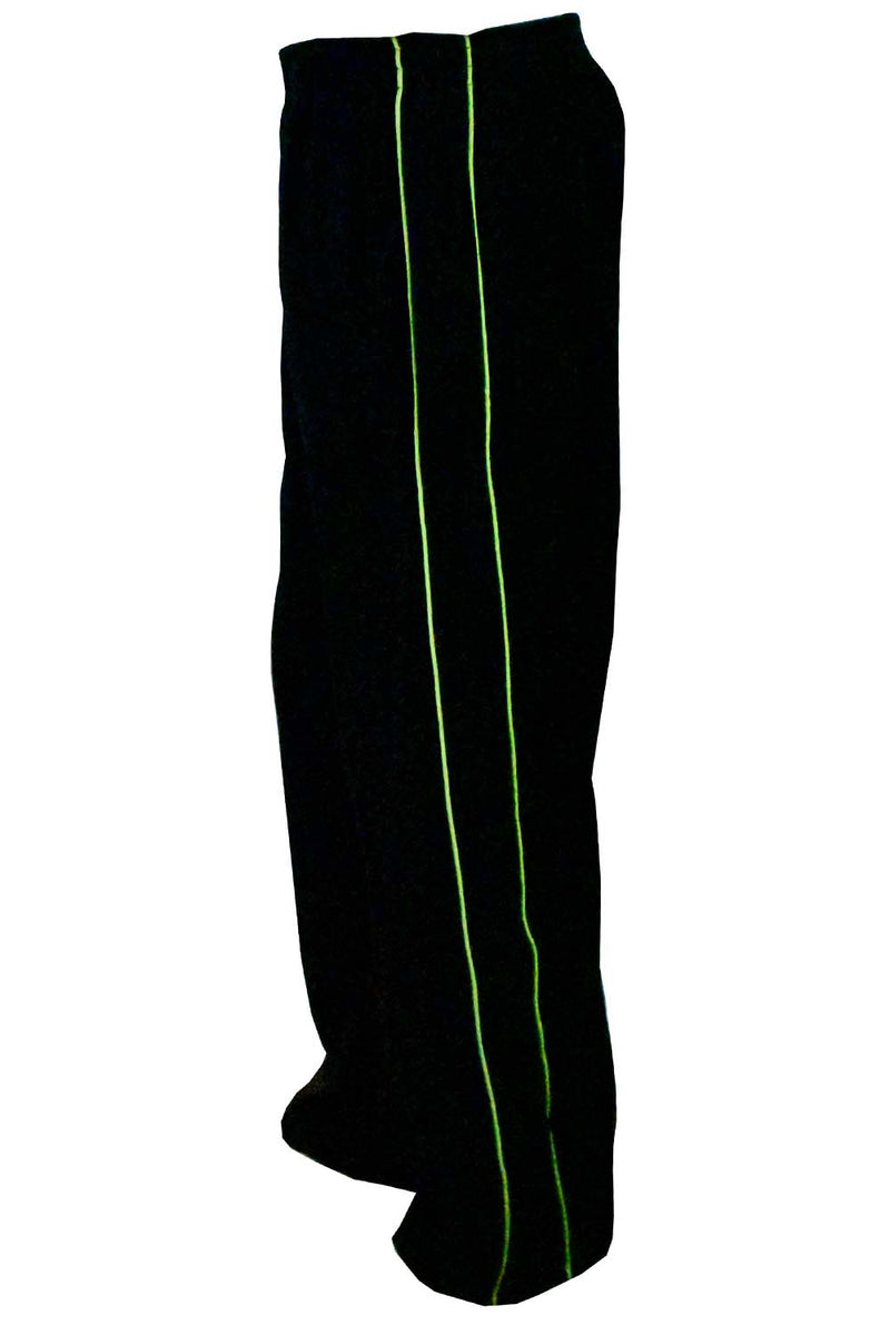 black with lime green trim, mens, velour, tracksuit, custom embroidery, rhinestones, sweatsuit, jumpsuit, sweatshirt, sweat pants, track pants, track jacket, neon