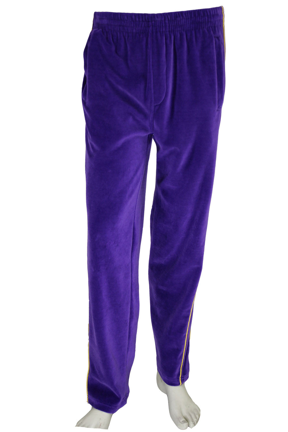 Mens Purple Velour Tracksuit, Sweatsuit, Jogging suit, Vikings, LSU, Lakers, University of Washington, track jacket, sweatshirt, track pants, custom embroidery, rhinestones