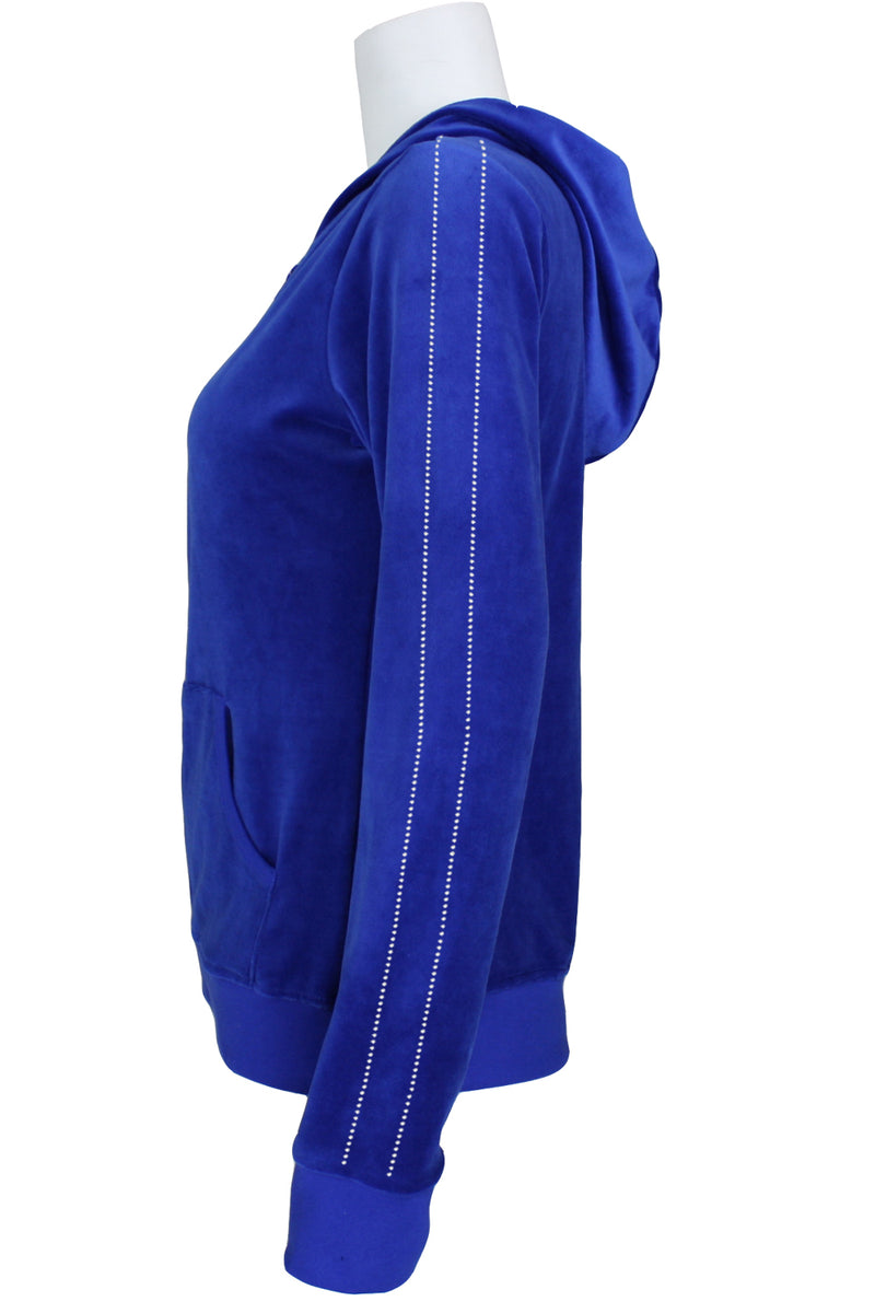 Royale Velour Zip Hoodie