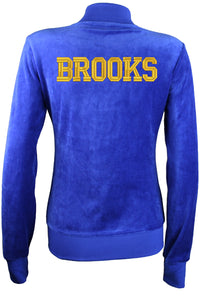 BROOKS Womens Collar Jacket Sweatsedo