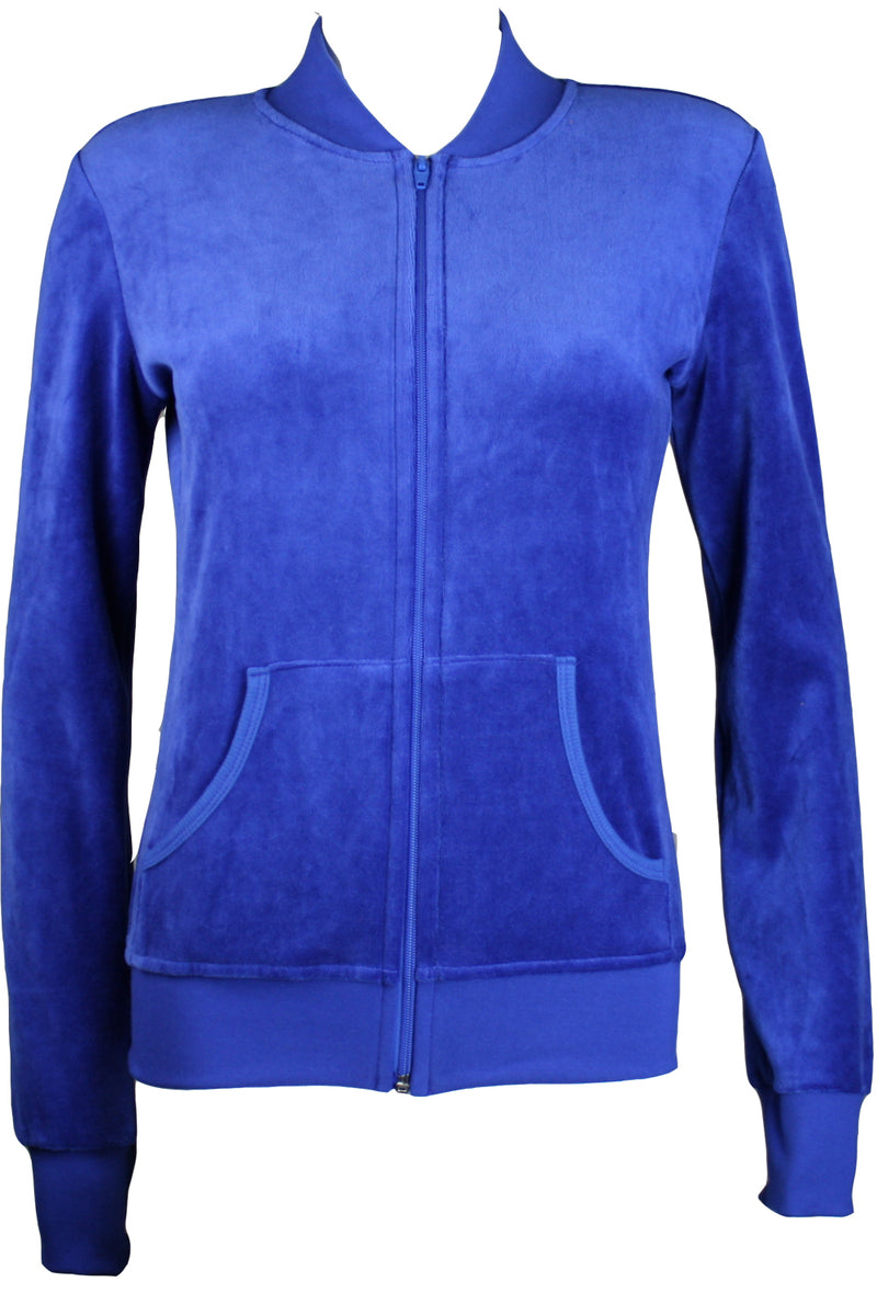 Sapphire Zip Collar Jacket