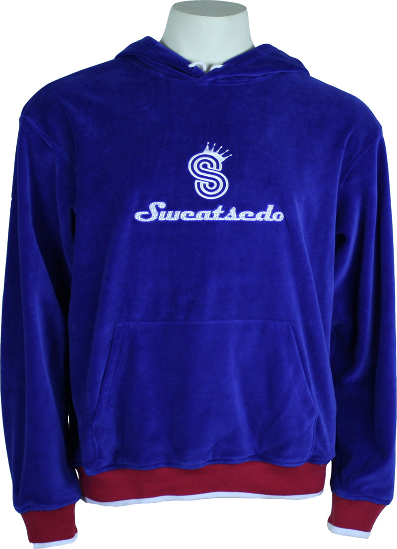 Royal Blue Logo Hooded Sweatshirt