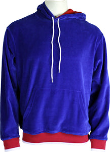 Royal Blue Hooded Sweatshirt