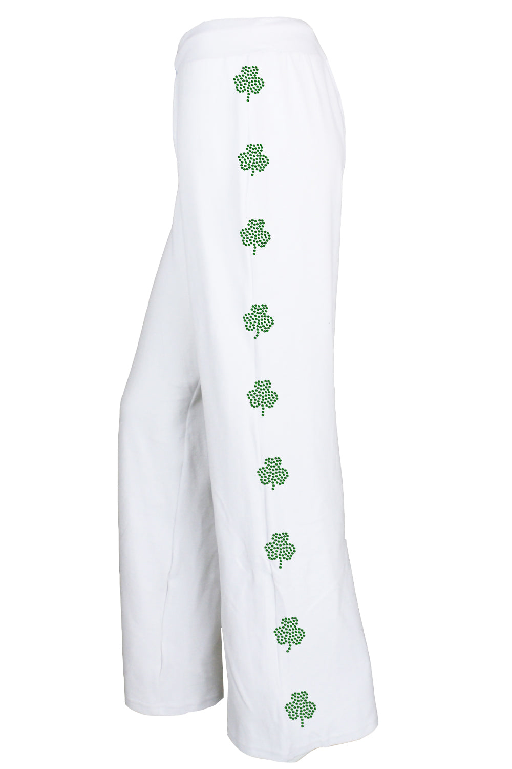 St. Patrick's Day costume, tracksuit, green sweatshirt, shamrocks, velour, custom embroidery, rhinestones, bling bling, hoodie