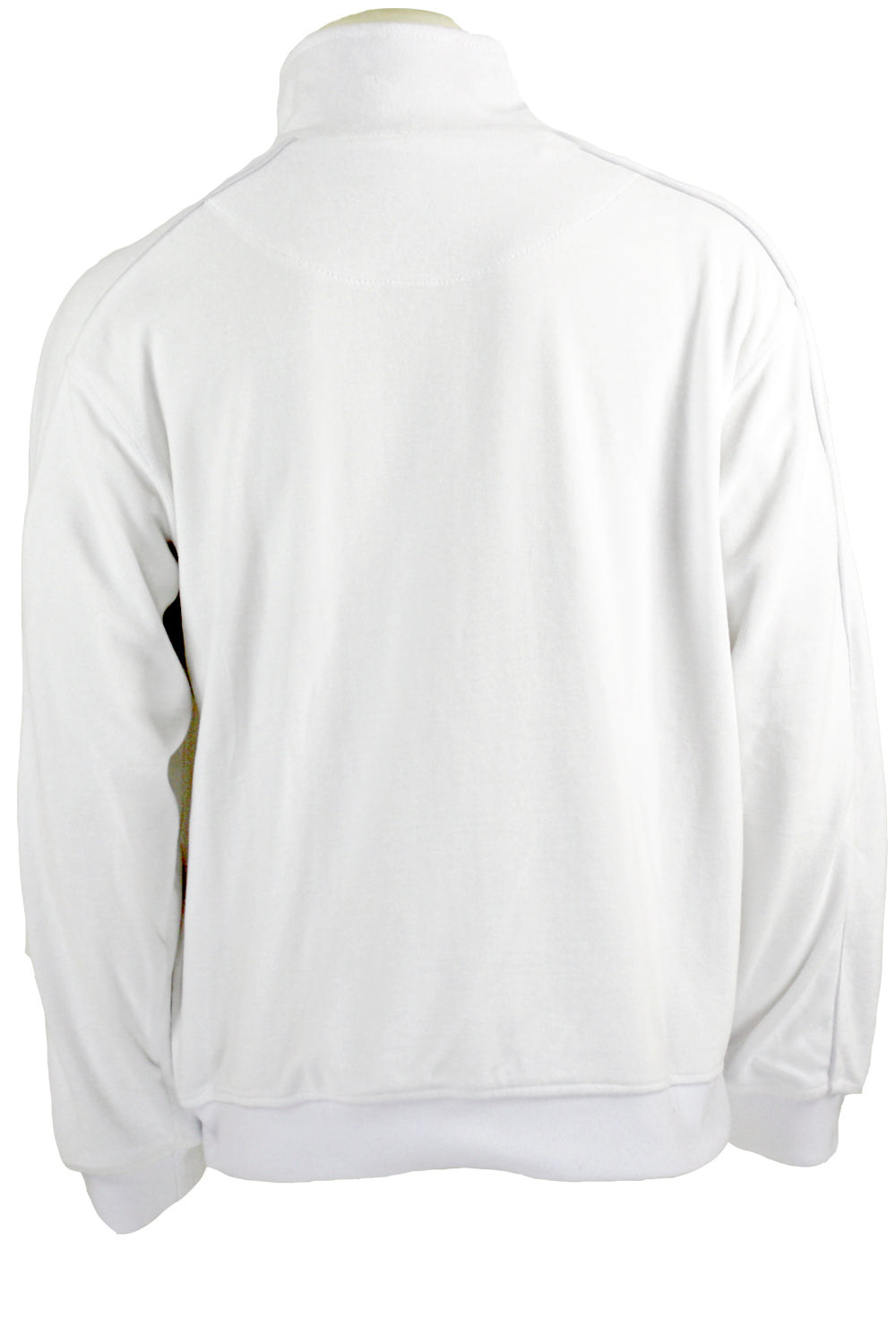 white, mens, velour, tracksuit, custom embroidery, rhinestones, sweatsuit, jumpsuit, sweatshirt, sweat pants, track pants, track jacket