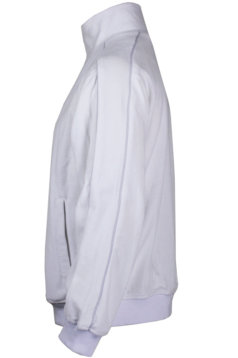 white, mens, velour, tracksuit, custom embroidery, rhinestones, sweatsuit, jumpsuit, sweatshirt, sweat pants, track pants, track jacket