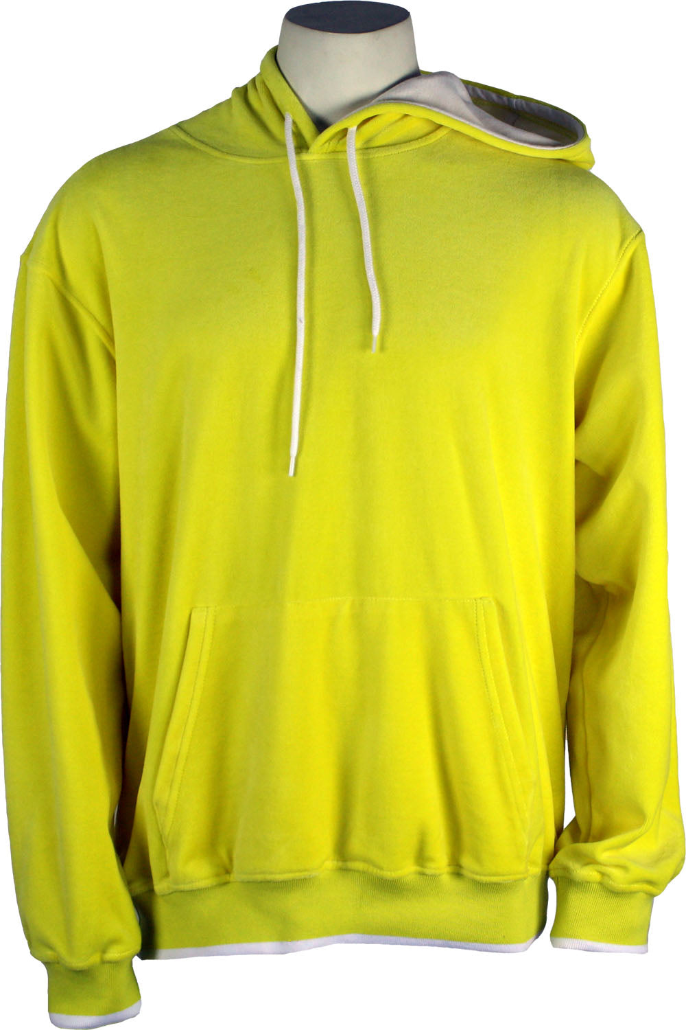 Yellow Hooded Sweatshirt