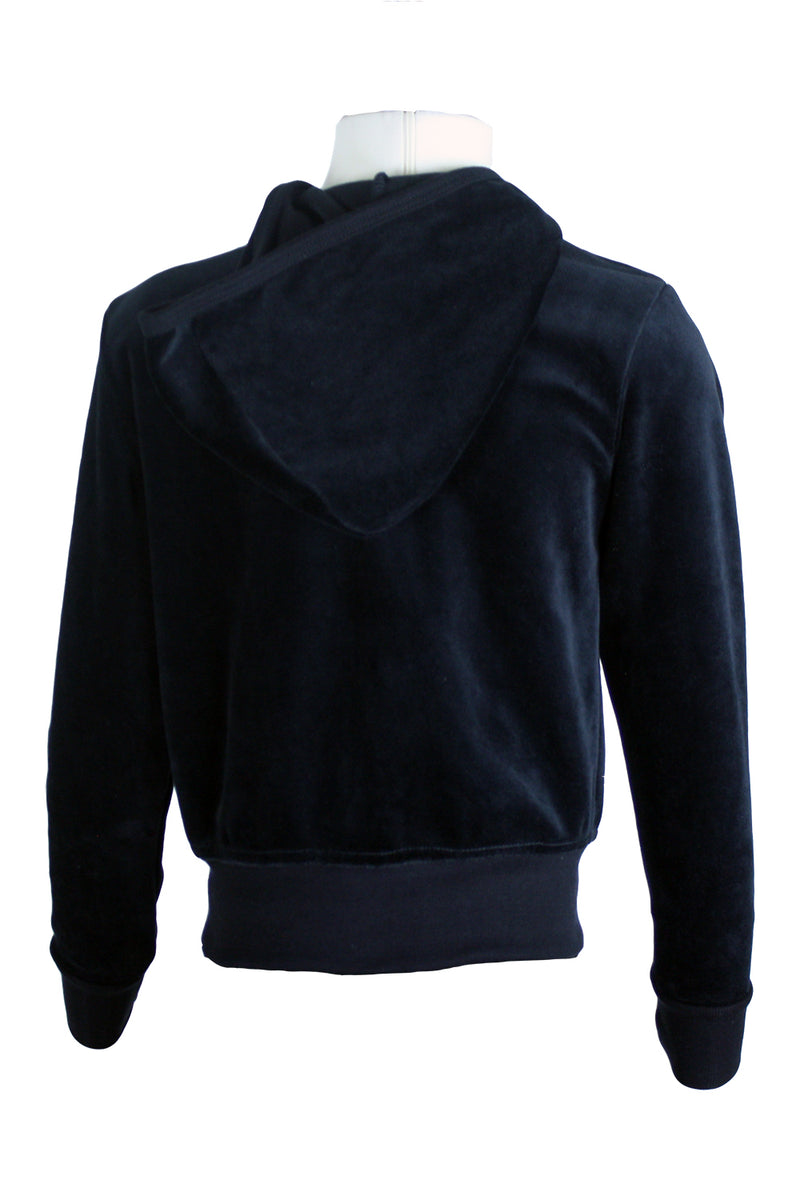 Youth Black Zip Hoodie